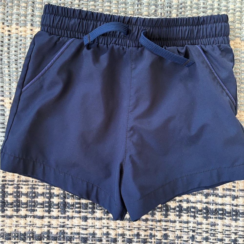 Stylish Kids Elastic Waist Navy Shorts